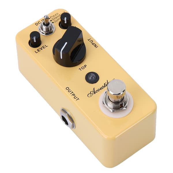 Professionel akustisk guitar effektpedal True Bypass Full Metal Shell