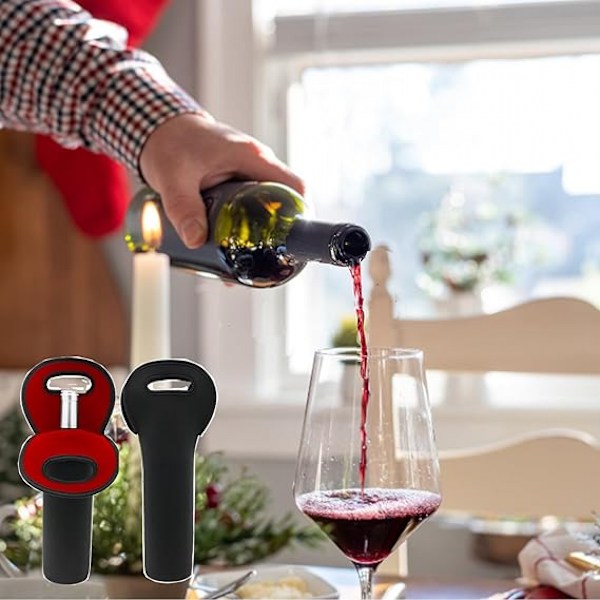 Isolerad vinväska för 750 ml flaskor, mångsidig väska för vin, öl och vatten | Perfekt för restauranger och resor red