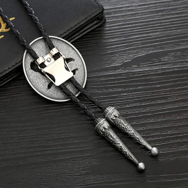 Fashion Western Cowboy Tie Shining Long Star Texas Bolo Tie Halskæde