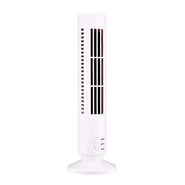 Liten USB luftkonditionering Mini luftkylare Bärbar Stark vindkylning (svart)
