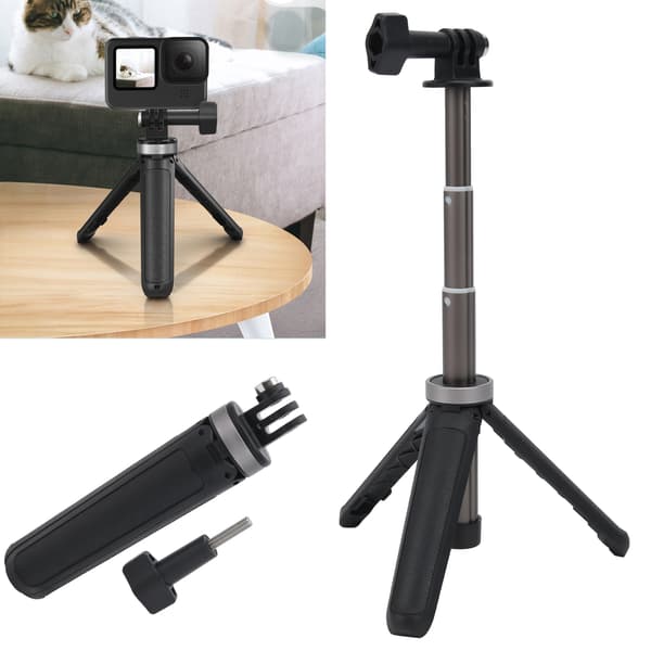 TELESIN Multifunksjonell Bordstativ Selfiepinne for Gopro Kamera Tilbehør