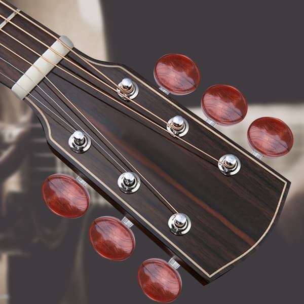Guitar Tuning Peg Knapper Udskiftning Dele Hoved Instrument Tilbehør (#9)
