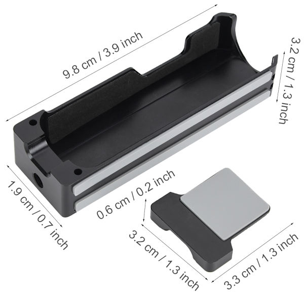 Aluminiumlegering Kylram Kaninbur Expansionsfäste för DJI OSMO Pocket
