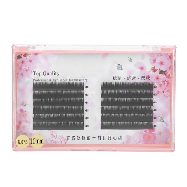 Grafting Fake Mink Eyelashes Extension False Lashes Volume Eye Lashes (0.07B 10mm)