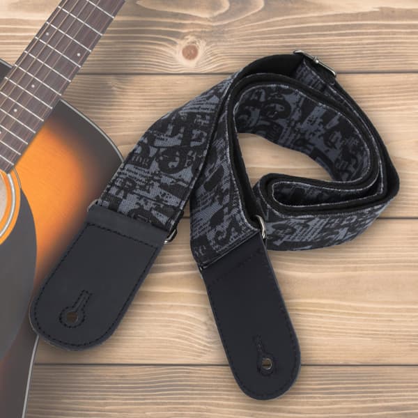 Nationell stilmålning vävt mönster elgitarr basrem tillbehör #2