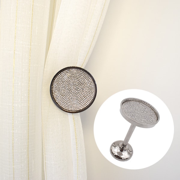 Gardinkrok  Retro Gardinväggkrok Broderi Legering Väggkrok Tillbehör Bunden Repkrok