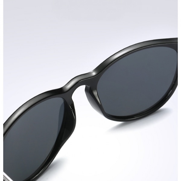 Funky Firkantede Solbriller med Polariserende UV-Beskyttelse for Kvinner og Menn - Trendy Wayfarer Briller