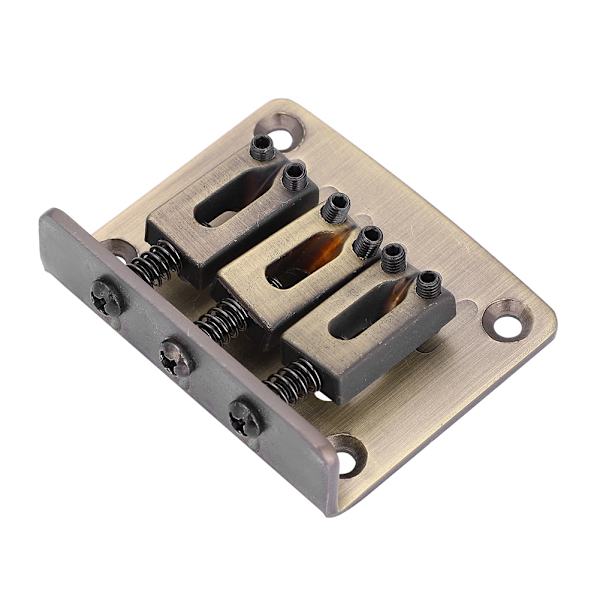 3 Strenger Boks Gitar Bro DIY Strenger Instrument Faste Erstatningsdeler (Bronse)