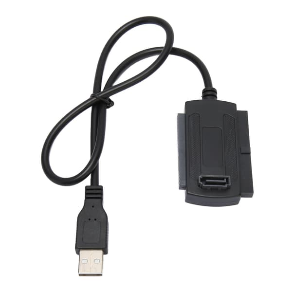 USB 2.0 til IDE SATA Adapter Kabel 3 Brug Harddisk Konverter Kit  100‑240V