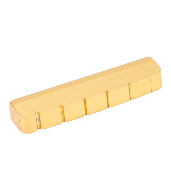 42mm förskårad mutter 6 strängar akustisk gitarr mutter ersättning stränginstrument tillbehör