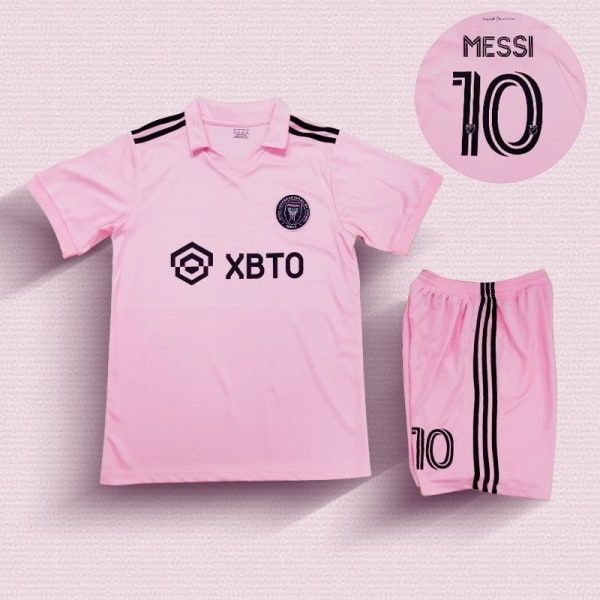 Fotbollsdräkt Set Barns Baby Barn Barnkläder Tröja Printed Grundskola Student Fotboll Träning Klass Lag Uniform Dagis 23 Paris Home 10 Size 18 (100-110cm)