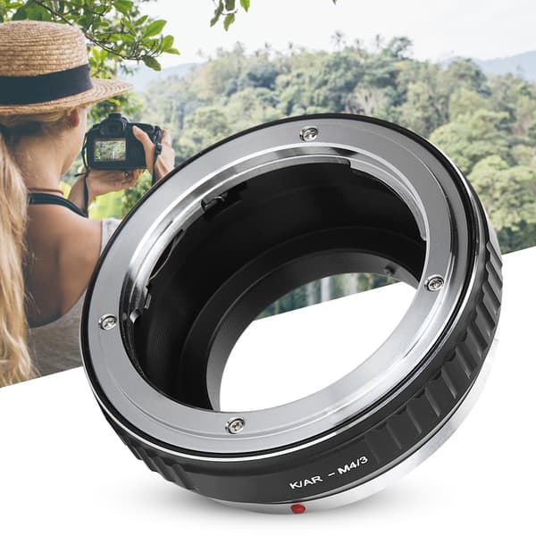Fikaz k ARM4/3 objektivadapterring til Konica AR-monterede objektiver til Olympus M4/3-monterede kameraer