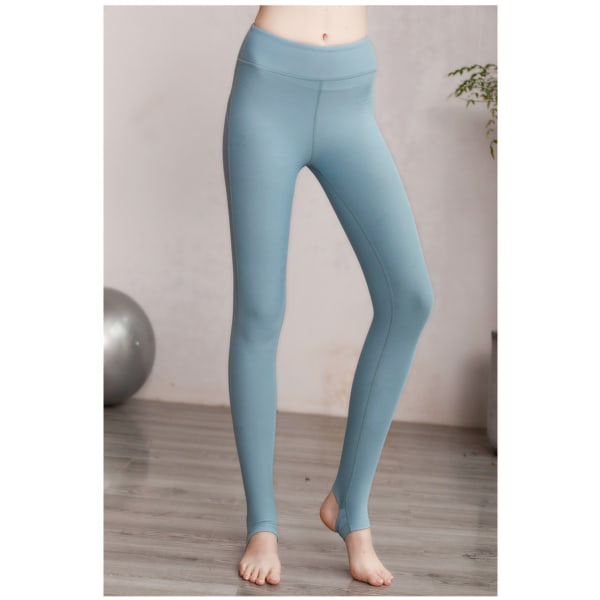 Damer Hyggelige Velour Leggings Smøragblød Varm Fløjl Stræk Sømløs Yoga Bukser (S)