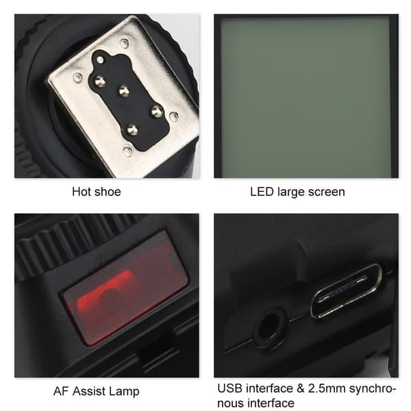 Højkvalitets 1/8000s High-speed Sync Trådløs Flash Trigger til Nikon DSLR Kamera