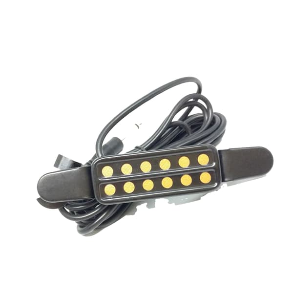 12-håls gitarr pickup akustisk gitarr givare med ton- och volymkontroll 3 meter kabel