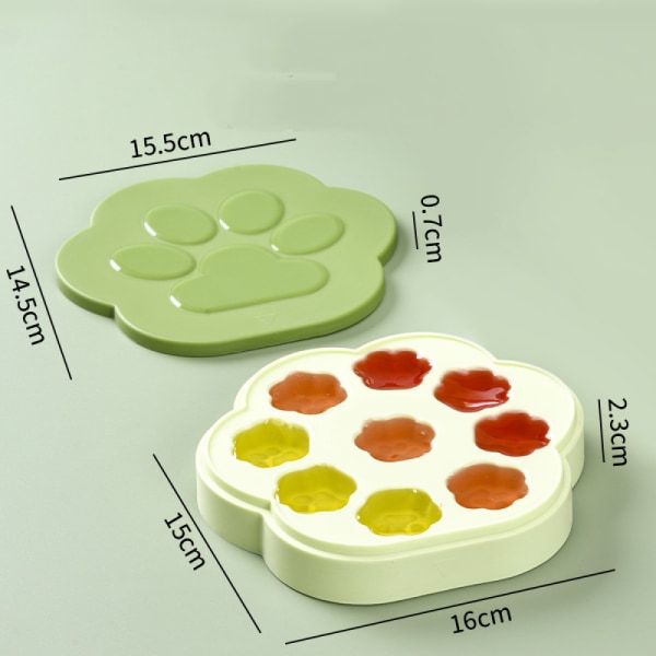 Claw Design Ice Ball Form Set för kök: 9/18-galler, lågtemperaturbeständighet, dammtät och lätta att ta ur isbrickor