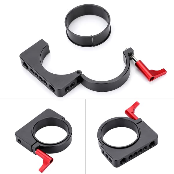 Cold Shoe forlængeradapter ringmontering til DJI Ronin S med 1/4\" & 3/8\" skruer