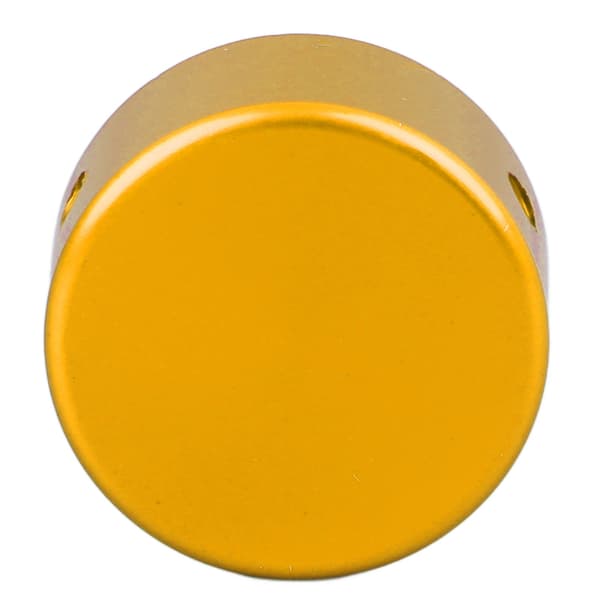 Gitarr Effekt Pedal Topper Aluminium Modern Gitarr Footswitch Topper Ersättning med Skiftnyckel Guld