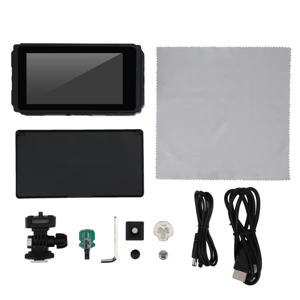 FOTGA E50 HDMI pekskärm kamerafältmonitor 2500nit 4K HDMI in- och utgångsmonitor