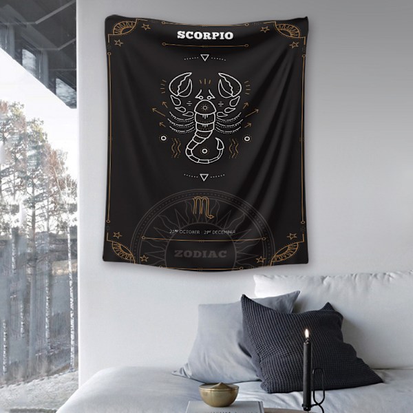 Wekity Boho Tähdistö Tapetti Koti Tapetti Esteettinen Taide Koti Tausta Kangas Sisustus Lahja (GT105508, 51 X 59 Tuumaa)