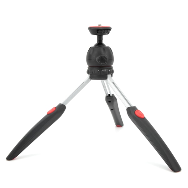Mini Tripod Kamerahållare med 360° Justerbart Kulhuvud 4 Sektioner Teleskopisk Antislip Bärbar Skrivbordsstativ för Vloggar