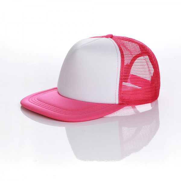 Barne Baseball Caps Jente Gutt Småbarn Baby Flat Brim Trucker Hat Ungdom Sol Strand Cap Sommer Mesh