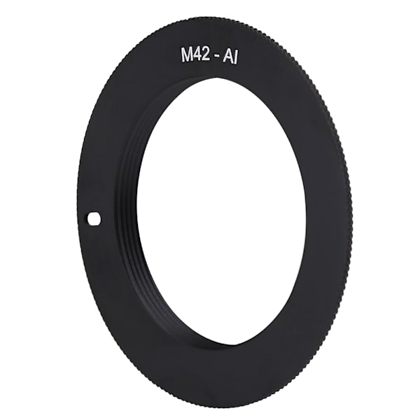 1 st robust adapterring i aluminiumlegering M42 för Nikon AI-fäste DSLR-kameror