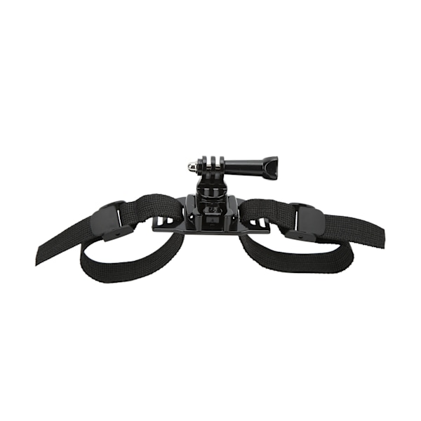 Actionkamera Hjälmfäste Remfäste med Fästadapter Bas för Hero 9/10 Rörelsekamera