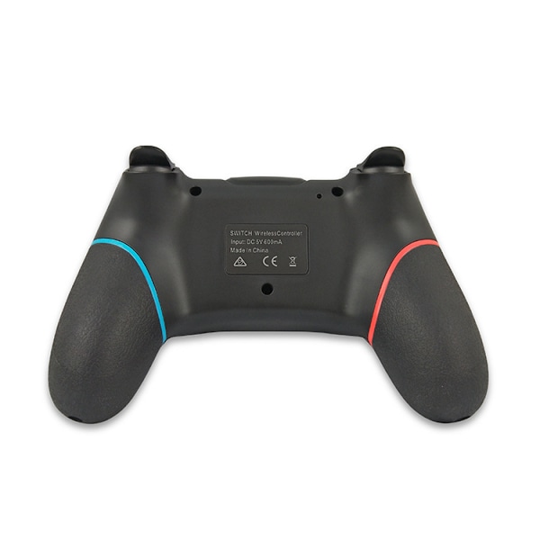 Switch-kontroller för Nintendo Switch, Switch Pro-kontroller för trådlös Switch-fjärrkontroll med dubbla vibrationer, Gyro-axel (röd+blå)