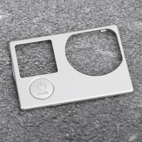 Front Panel Board Cover Frame Faceplate Reparationsdel Ersättning för GoPro Hero 4