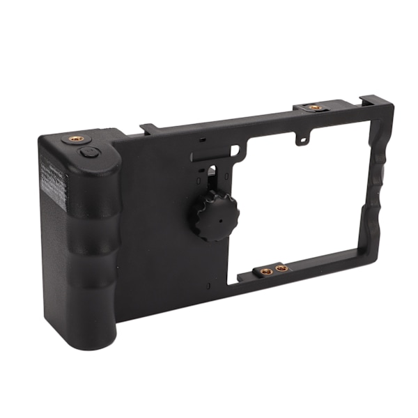 Smartphone Video Rig Handheld Vlogging Case 2 Cold Shoe Mounts för 6.5‑9cm Bredd Telefon