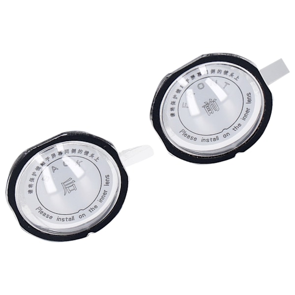2PCS Dubbla Lins Skydd för Insta360 One X3 PC Action Kamera Lins Skyddsöverdrag för Panoramasport Kamera Tillbehör