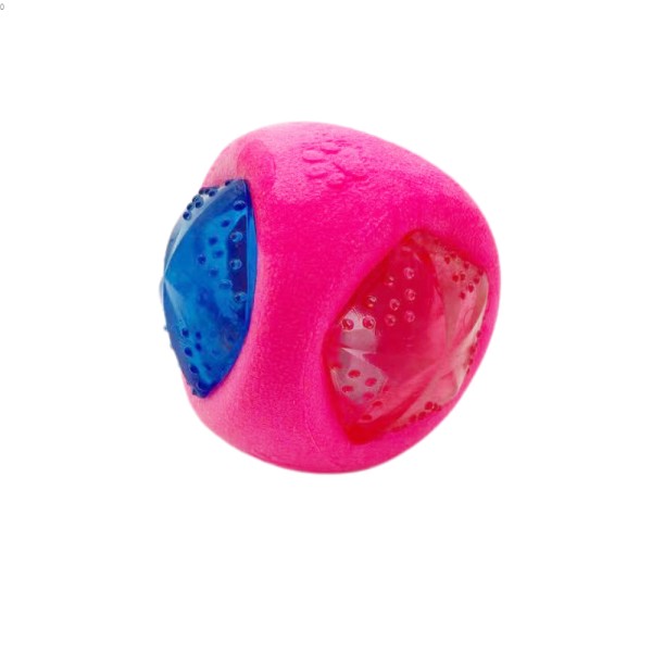 Glödande hundboll Boll Blixt skrikande boll Hundleksak Interaktiv boll för hundstudsaktivering, ljud Glödande studsboll
