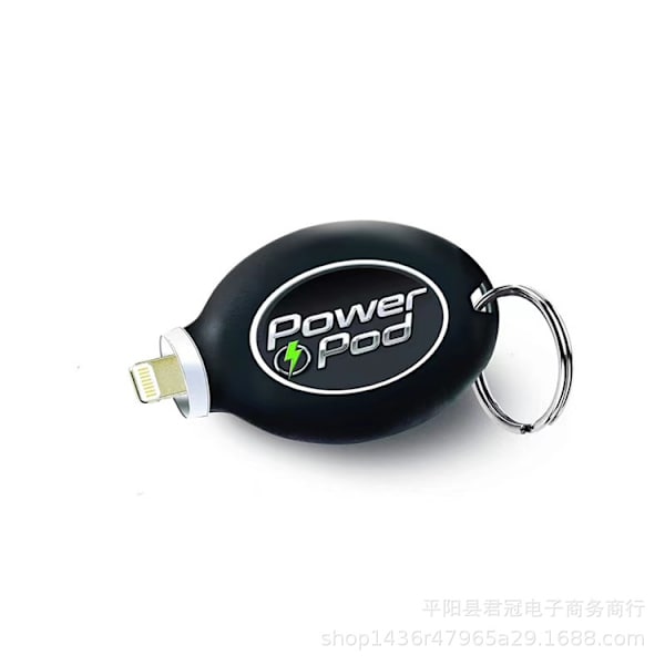 Portabel Telefonladdare Nödladdare Mini Batteripaket, Snabbladdning Backup Power Bank (för iPhone)