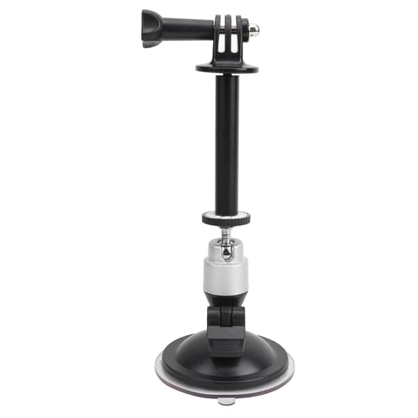 Bærbar Bilholder Stativ Beslag Adapter Tilbehør til DJI OSMO ACTION Sort