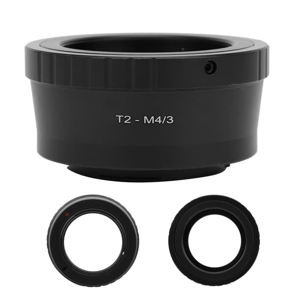T2-M4/3 adapterringe M42x0.75mm gevind til T2-monteringsteleskop til M4/3-monteringskamera