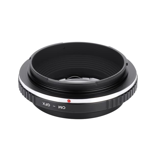 K&F Concept OM-GFX objektivadapterring til Olympus OM-fatning til Fujifilm GFX Full Frame-kamera