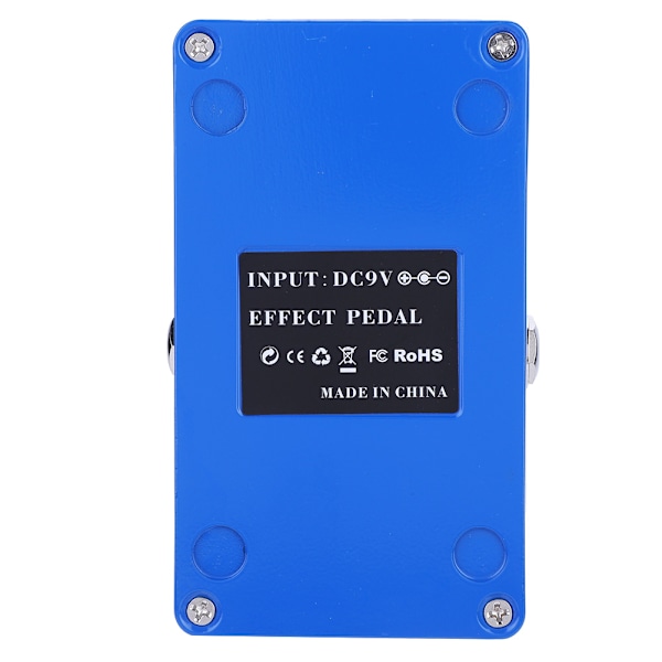 Mini Metal Delay Gitarr Effekt Pedal Hög True Bypass Instrument Tillbehör