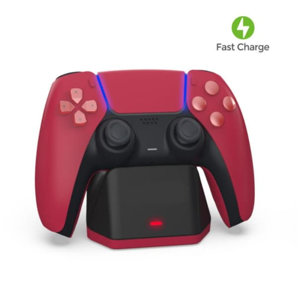 Oplader til PS5 Controller USB Enkelt Opladningsdock Stativ Station Cradle til Sony Playstation 5 til PS5 Gamepad Controller Ny