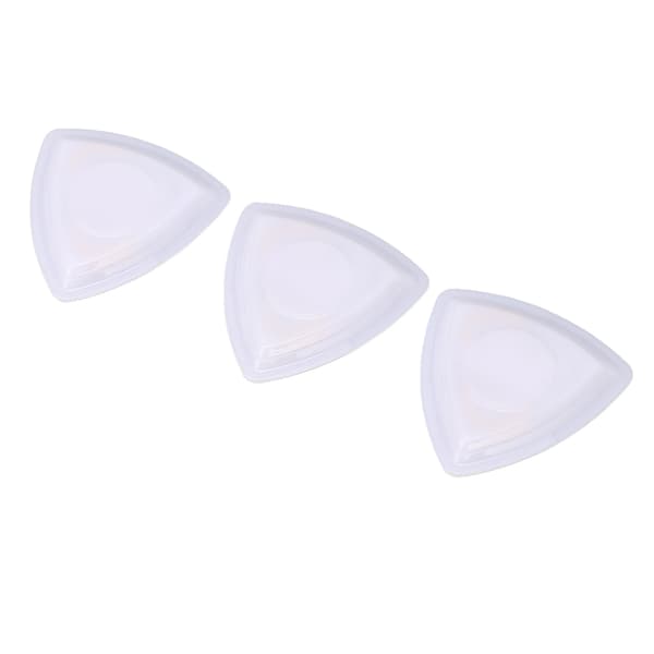 3 st LED-gitarrplektrum, vita, gröna, lila, lysande plektrum för elgitarr, akustisk gitarr, bas, ukulele