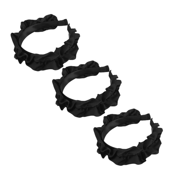 3 stk. Foldbar Hovedbånd Elastisk Blød Stilfuld Elegant Hovedbånd Hårbånd til Kvinder Piger Hårstyling Tilbehør