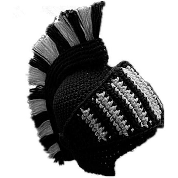Flyou Peruk Skägg Hattar Handgjorda Stickade Varma Vintermössor Skid Roliga Maskor Beanie för Män Kvinnor, 01