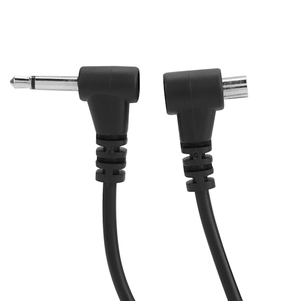 12-tums/30 cm lättviktig blixt PC-synkroniseringssladd 2,5 mm kontakt till hane PC-synkroniseringskabel