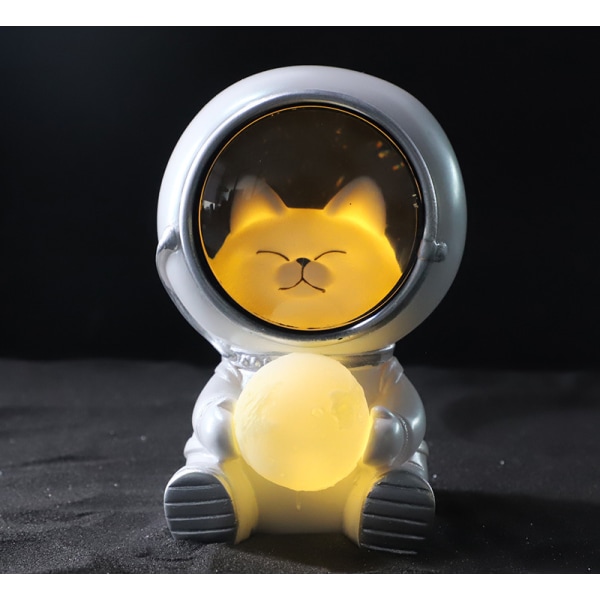 Galaxy astronaut kreativ hem skrivbordsdekoration partihandel liten lampa vardagsrum dekoration kattunge astronaut liten lampa