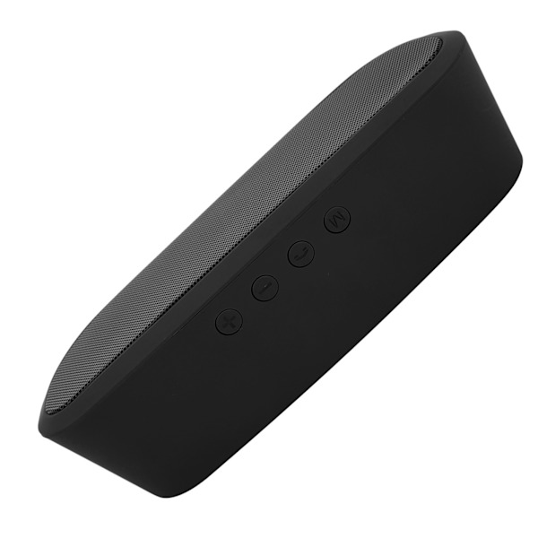 Langaton Bluetooth-kaiutin ABS IPX5 vedenkestävä puhelutoiminnolla ja sisäänrakennetulla akulla S9 (musta)