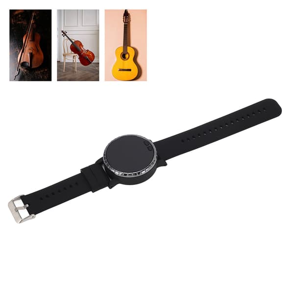 Metronom armbåndsur Wearable Vibrerende BT-tilkobling Multifunksjonell for gitarpiano