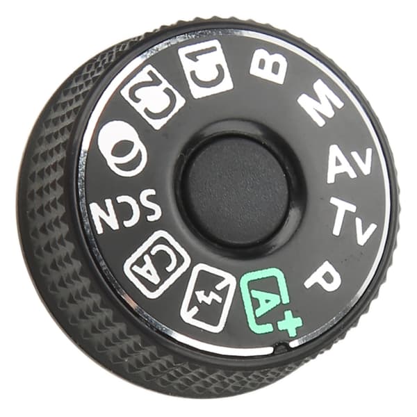 Kameratoppdeksel Modusvelgerknapp ABS Robust Kameratoppdeksel Modusvelgerlokk Erstatning for 80D