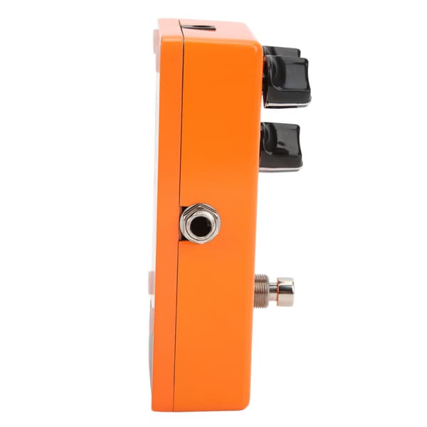 Gitarr Effekt Pedal WAX DIST Distortion Singel True Bypass Instrument Tillbehör Orange