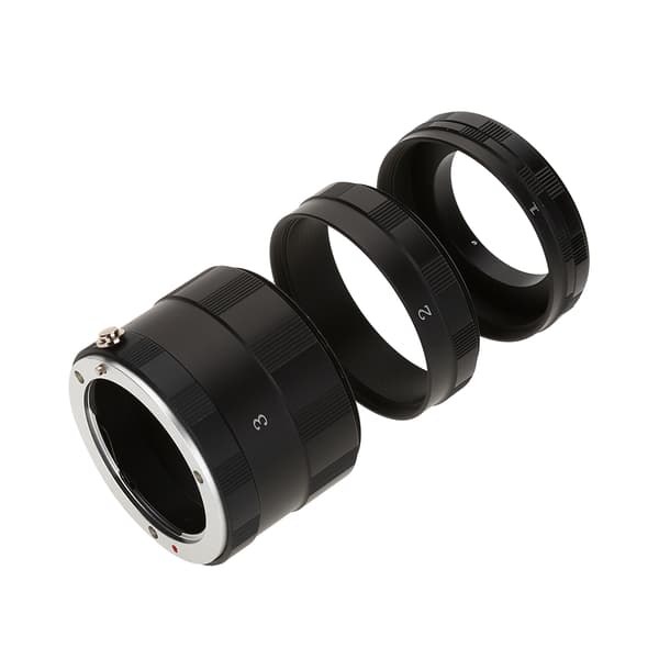 Metal manuel fokusering makro forlængerrør ringe linseadapter sæt til Olympus M4/3 DSLR