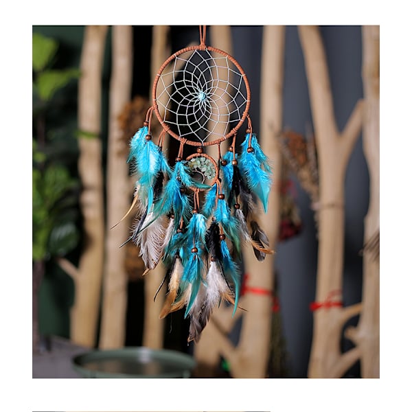 Dotpet Drömfångare Livets Träd med Fjädrar, Native American Dream Catchers Väggdekor för Män Kvinnor Pojkar Flickor Barn Sovrum Väggkonst Bröllopsfest